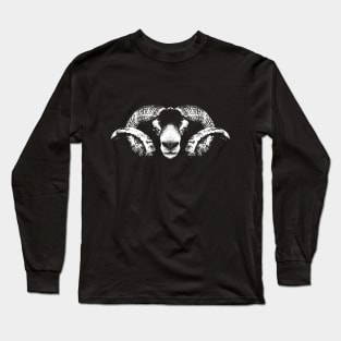 Ram / Aries / Head Long Sleeve T-Shirt